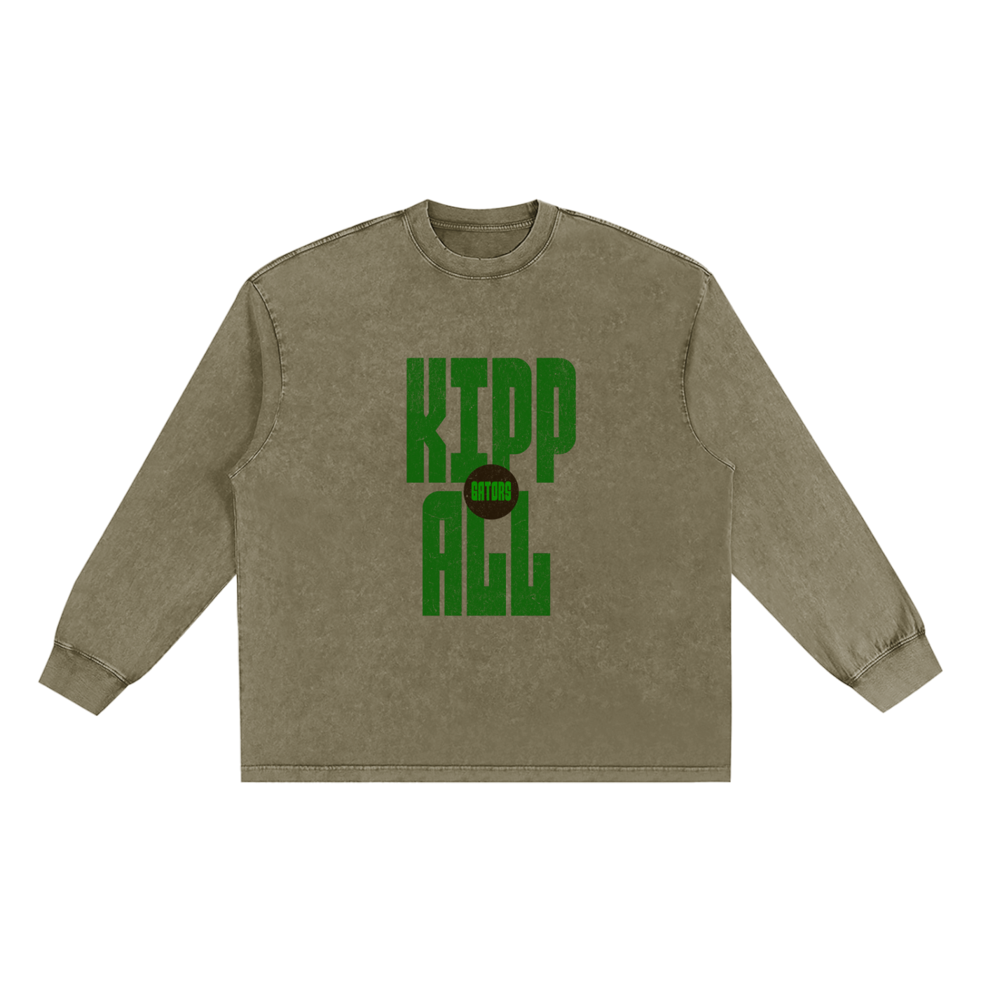 Snow Washed Frayed Edge T-Shirt