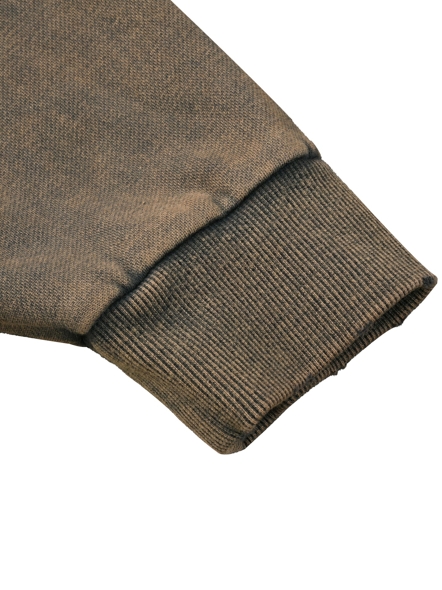 Vintage Washed Frayed-Hem SchoolGirl Crest Hoodie